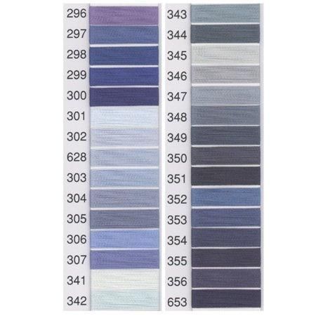 フジックス キングスター ミシン刺繍糸 120デニール(40番2000m) col.296〜653