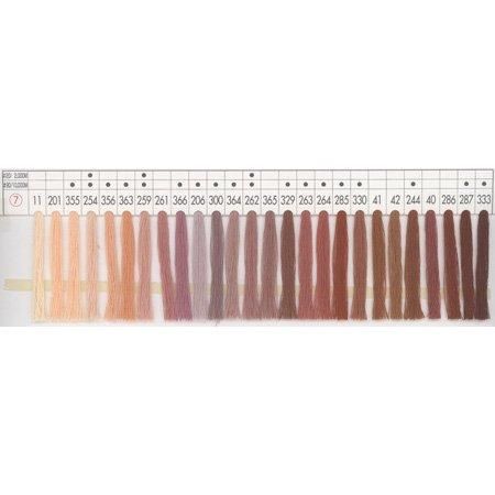 サンカブト スパンミシン糸 30番 2000m col.11〜333