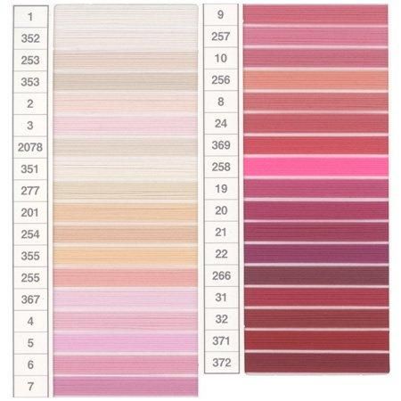 ホシカブト ウーリーナイロンミシン糸 200g col.1〜372