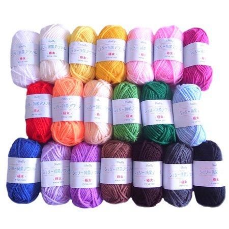 ■廃番■ 購入不可|元廣毛糸 シェリー 抗菌 アクリル 極太