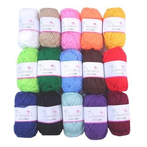 横田 ダルマ毛糸 ダルマ 特価毛糸 NEW パラソル アクリル極太
