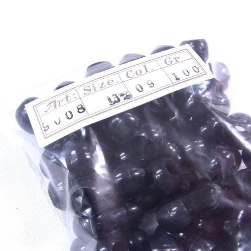 ループエンド 13mm 100個入 黒