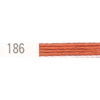 コスモ刺繍糸 25番 186