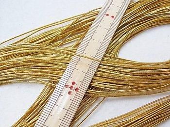 ジャスミン ラメゴム 金 極細 直径約0.9mm 30m乱 通販｜手芸の店