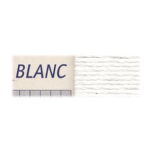 DMC刺繍糸 5番 コットンパール BLANC