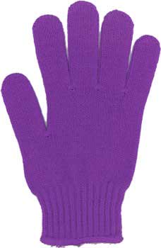 カラー手袋・軍手 紫 運動会・体育祭など