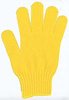 カラー手袋・軍手 黄色 運動会・体育祭など
