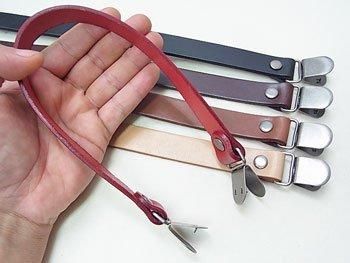 ■廃番■ 購入不可|本革 くわえカン付き 持ち手 JTM-K45