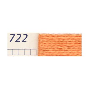 DMC刺繍糸 25番 722