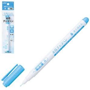 クロバー 24-414 水性チャコペン 青 極細 5本セット 通販｜手芸の店 も