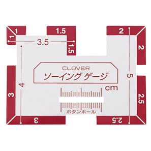 クロバー 25-321 ソーイングゲージ 5個セット 通販｜手芸の店 もりお！