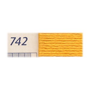 DMC刺繍糸 25番 742