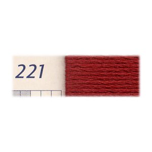 DMC刺繍糸 25番 221