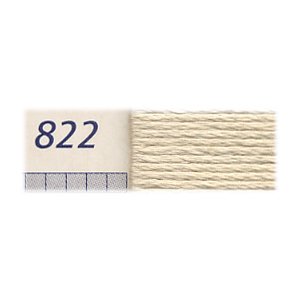 DMC刺繍糸 25番 822
