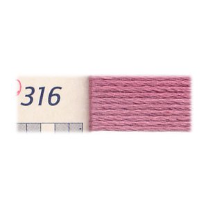 DMC刺繍糸 25番 316