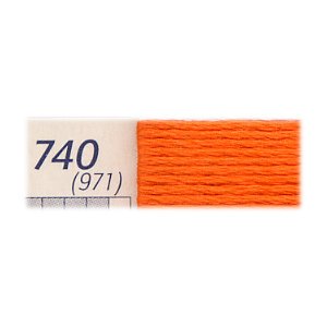 DMC刺繍糸 25番 971（740）