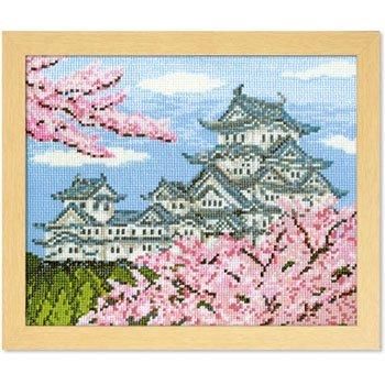 ひめの オリジナル キット Amazon | オリムパス製絲 ししゅうキット/ネコとちょうNo.7348
