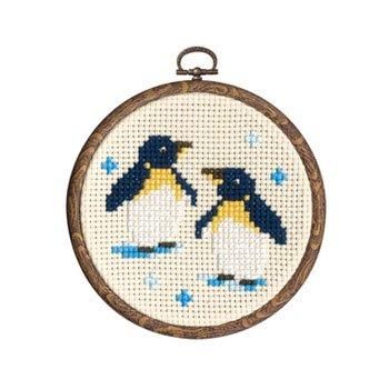□廃番□ オリムパス 刺繍キット クロスステッチ 額付 初級