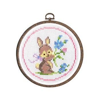 Amazon | 刺繍キット青い花柄、大人の手作りクラフト愛好家の