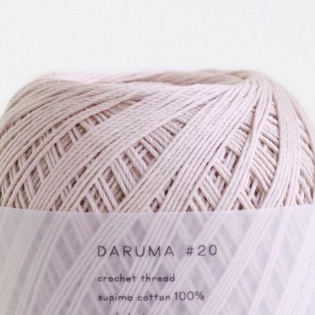 ダルマ レース糸 20番 50g ピンクベージュ col.5 通販｜レース糸