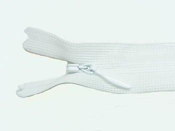 YKK 2CC コンシールファスナー 22cm col.501 白