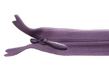 YKK 2CC コンシールファスナー 22cm col.863 あづき色