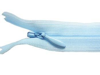 YKK 2CC コンシールファスナー 22cm col.542 水色