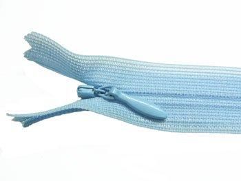 YKK 2CC コンシールファスナー 22cm col.545 薄ブルー系1