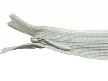 YKK 2CC コンシールファスナー 22cm col.574 薄グレー系1