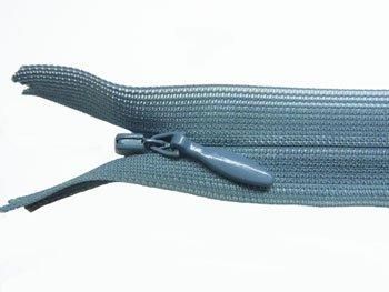 YKK 2CC コンシールファスナー 22cm col.575 濃グレー系