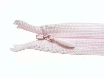 YKK 2CC コンシールファスナー 52cm col.511 薄ピンク