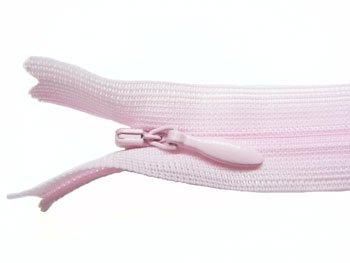 YKK 2CC コンシールファスナー 52cm col.512 薄ピンク系