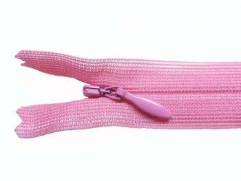 YKK 2CC コンシールファスナー 52cm col.515 濃ピンク