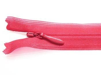 YKK 2CC コンシールファスナー 52cm col.817 紅