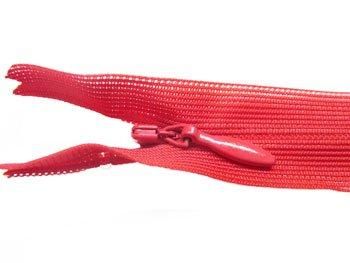 YKK 2CC コンシールファスナー 52cm col.519 赤