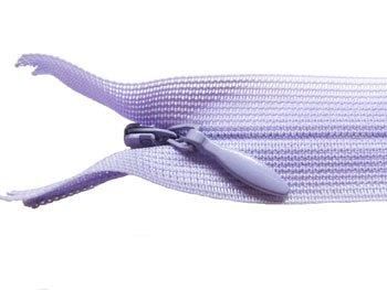 YKK 2CC コンシールファスナー 52cm col.553 ライトパープル