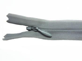 YKK 2CC コンシールファスナー 52cm col.577 グレー