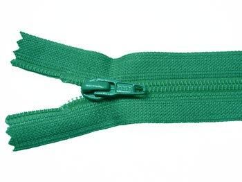 YKK 25FK フラットニットファスナー 20cm col.540 緑