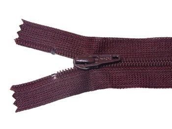 YKK 25FK フラットニットファスナー 30cm col.864 濃ボルドー系