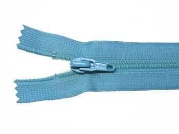 YKK 25FK フラットニットファスナー 30cm col.555 納戸色