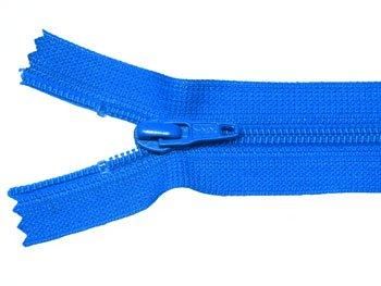 YKK 25FK フラットニットファスナー 30cm col.918 青