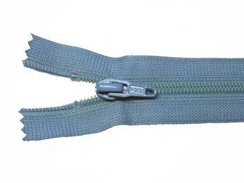 YKK 25FK フラットニットファスナー 30cm col.575 濃グレー系