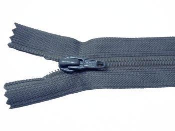 YKK 25FK フラットニットファスナー 30cm col.579 ダーク濃グレー系