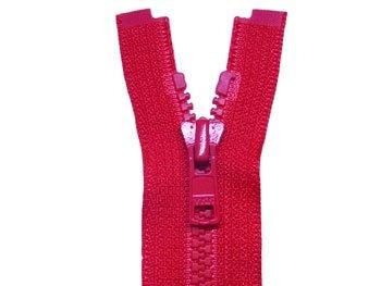 YKK 3VS ビスロンオープンファスナー 50cm col.519 赤