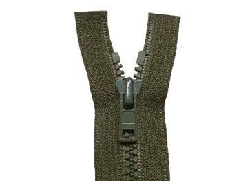 YKK 4VS ビスロンオープンファスナー 56cm col.566 モスグリーン