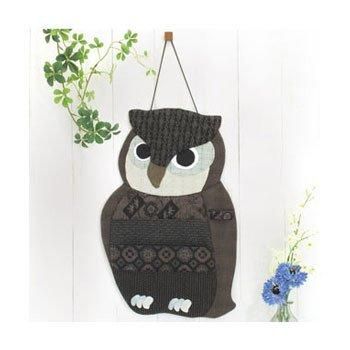 【ハンドメイド】ウォールポケット　かわいい　ふくろう 楽天市場】ふくろうウォールポケット : ASIAN DREAM