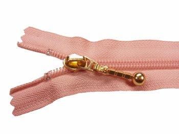 YKK 5CN 玉付きコイルファスナー 30cm col.806 桃色