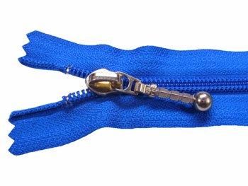 YKK 5CN 玉付きコイルファスナー 40cm col.918 青