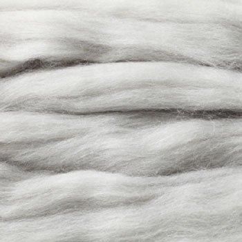 ハマナカ リアル羊毛フェルト 植毛ストレート シルバー H440-005-555