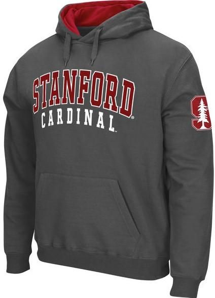 champion】パーカー スタンフォード大学 ダークグレーXL ビックロゴ